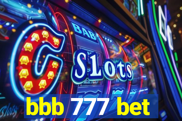 bbb 777 bet